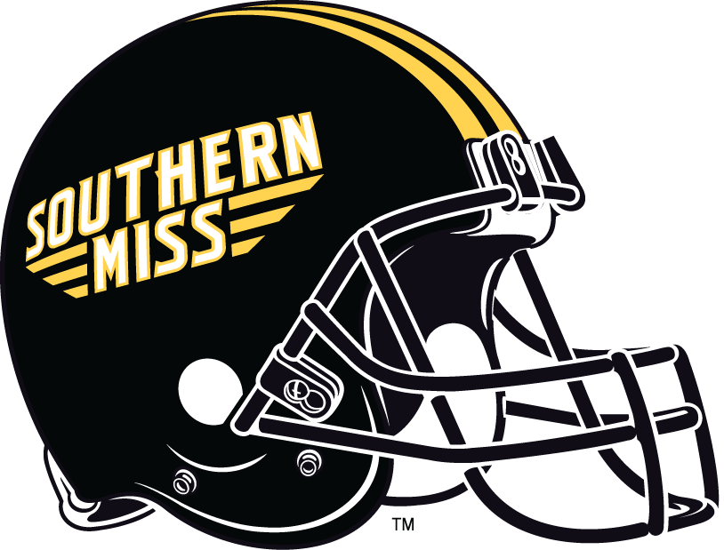 Southern Miss Golden Eagles 2003-Pres Helmet Logo fabric transfer